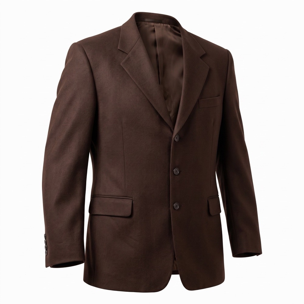 Vintage Fioravanti Couture 100% Cashmere Blazer Brown Men's Size 46R